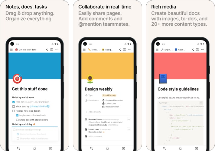Notion best AI app for Android