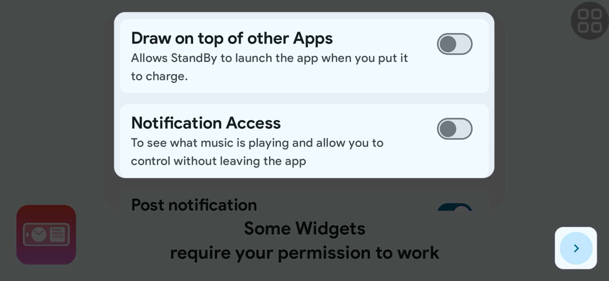 toggle-on-permissions-and-tap-icon-on-standby-mode-pro-app-scaled
