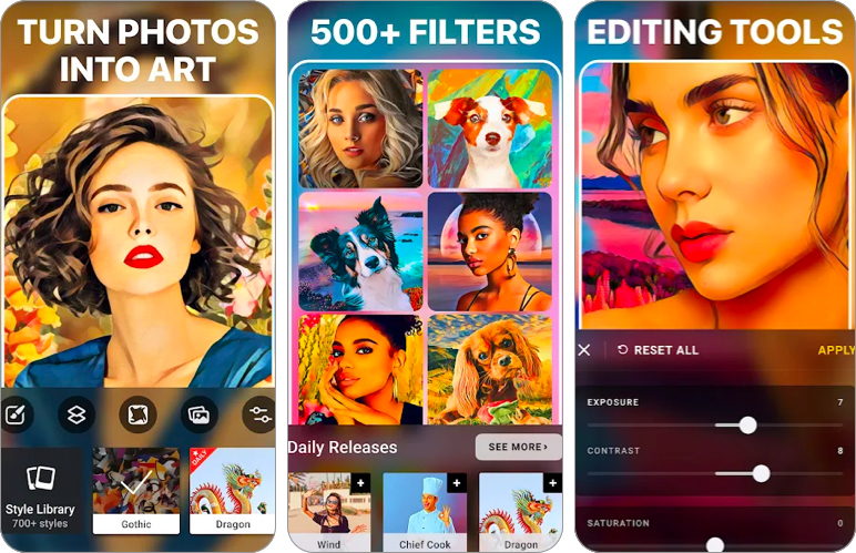 Prisma best photo editing app for Android