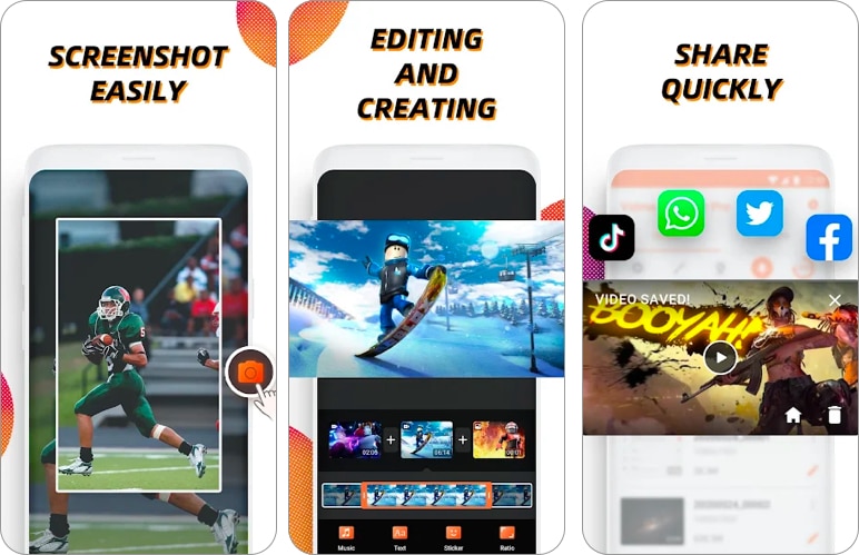 Vidma Record best screen recording app for Android