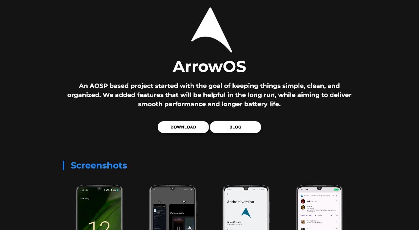arrowos for android