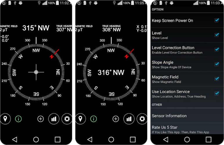 Compass best compass app for Android