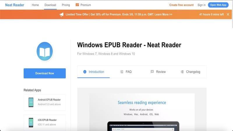 Neat Reader Windows ePUB reader