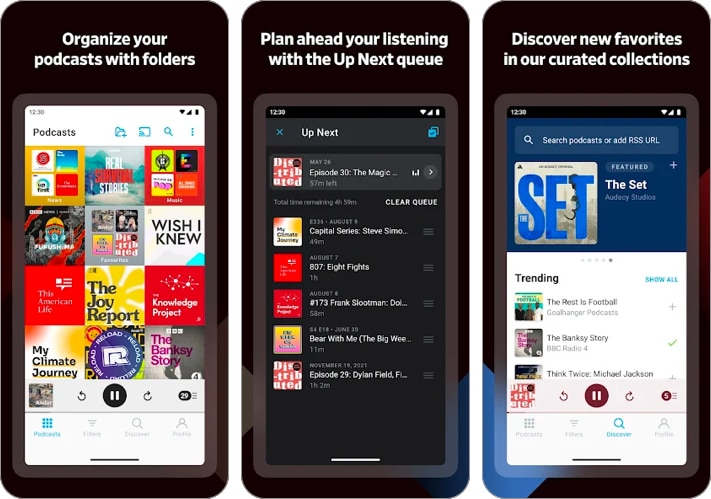 Pocket Casts android Podcast Player