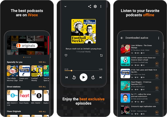 iVoox Podcast for Android