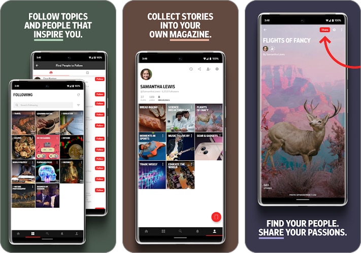 Flipboard Android news app